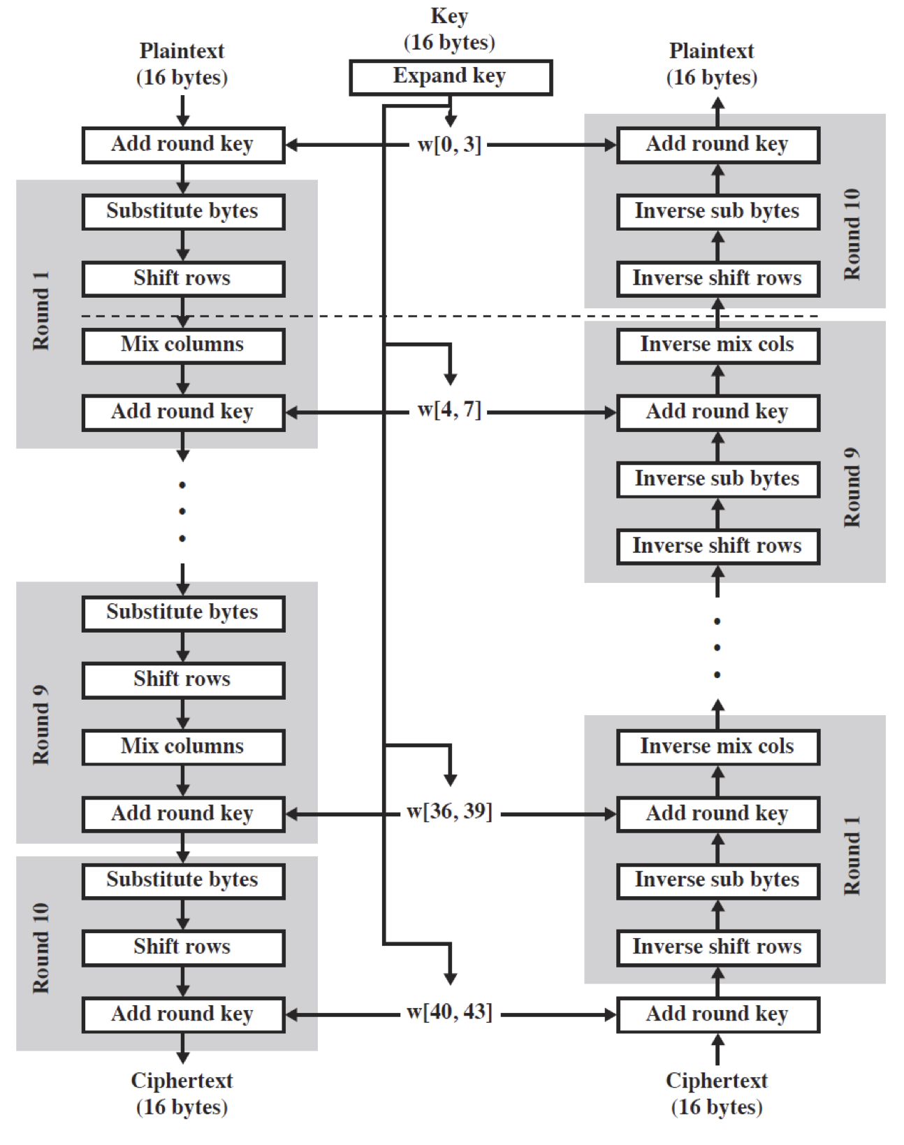 aes structure