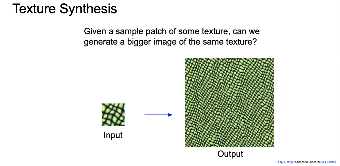 texture synthesis