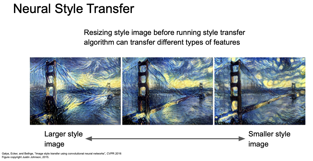 neural style transfer