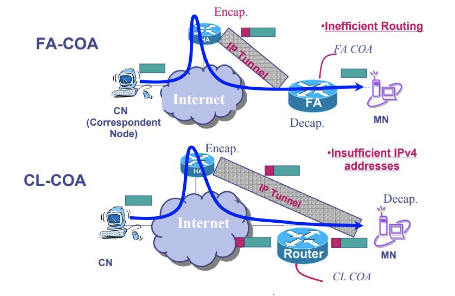 difference bet fa-coa and cl-coa